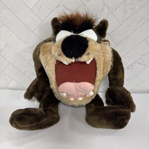 Vintage 1997 Ace Novelty Looney Tunes Taz the Tazmanian Devil Warner Bros Plush